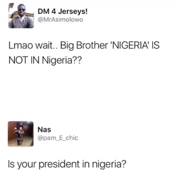 Hilarious tweet of the day!